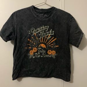 Country roads take me home t shirt